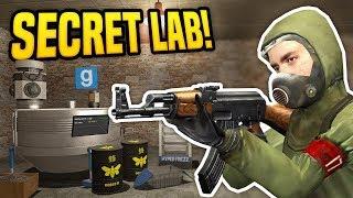 I BUILT A SECRET LAB UNDERGROUND - Gmod DarkRP | Advanced Chemist Build!