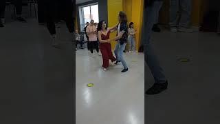 Brazilian Zouk improvisation by Andrey Smotrin and Marine Tonunts. BRAZUKA SPRING CUP 2023