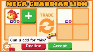  15 LATEST OFFERS FOR MEGA GUARDIAN LION!! SHOULD I ADD FOR THE LAST MEGA?? RICH SERVER ADOPT ME