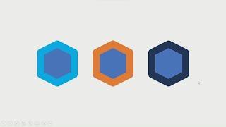 How to make rounded hexagon powerpoint easily