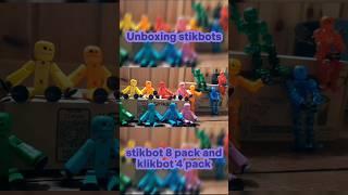 Unboxing stikbots! #stikbot #klikbot #stopmotion #unboxing #fyp #fypシ #unboxingvideo