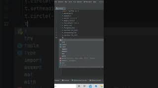 Heart Design using python turtle graphics || #shorts #python #pythoncoding #programming #short