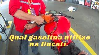 QUAL GASOLINA UTILIZO NA MONSTER 821?