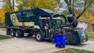 Fast Groot Mack LR McNeilus Meridian Curotto Can Garbage Truck