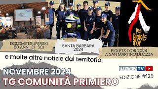 Tg Comunità di Primiero 129 del 24 11 2024