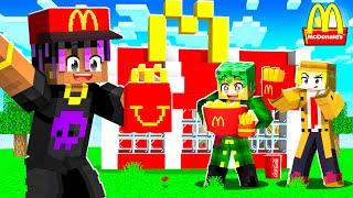 I OPENED A MCDONALDS IN MINECRAFT (gone extremly wrong)