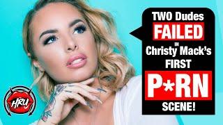 TWO Dudes Failed in Christy Mack’s First P*rn Scene!