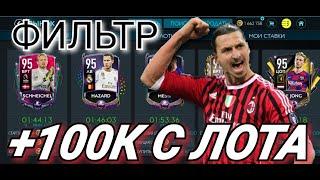 ТОП ФИЛЬТР С ДОХОДОМ 100К+ С ОДНОГО ЛОТА В FIFA MOBILE 20!!