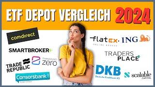 ETF Depot Vergleich (2024) Welcher Broker für ETF Sparpläne?