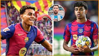 LAMINE YAMAL QUITTER LE BARÇA ? JAMAIS ! SA COMPARAISON AVEC MESSI ETC..