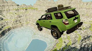 Cars vs Leap of Death Jump #5  -  BeamNG Drive | StaticCat