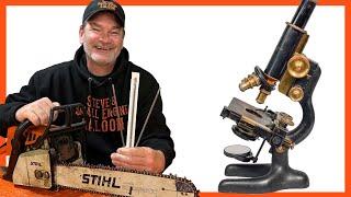 WOW!! Chainsaw Files Under A Microscope (PLUS 2 TIPS)