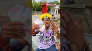 Nyanyi orang Kaya mati orang miskin mati  #ytshorts