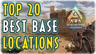 Top 20 Best Base Locations in Ark: Survival Ascended Scorched Earth