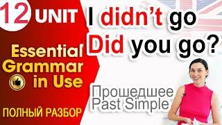 Unit 12 Как составить вопрос и отрицание в Past Simple | OK English Elementary