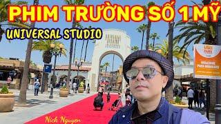 TUYỆT ĐỈNH PHIM TRƯỜNG UNIVERSAL STUDIO || Du lịch Mỹ || Nick Nguyen