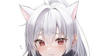 Girl turns into cat *DONT PEE ON THE FLOOR*