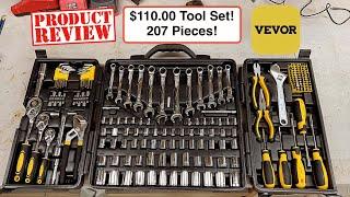 VEVOR 207 Piece Mechanics Tool Set For Only $110.00! / Very Nice!