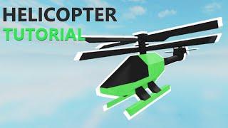 Helicopter [Tutorial] Plane Crazy **READ DESCRIPTION**