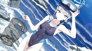 Relationship Story with Sunaookami Shiroko (Swimsuit version, Episodes 1-3) | Blue Archive