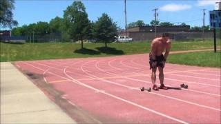 INSANE-400 Meter Lunges with Weight- Wbff Pro Micah LaCerte