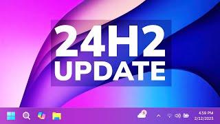 New Windows 11 24H2 February 2025 Update – New Features in the Main Release (KB5051987)