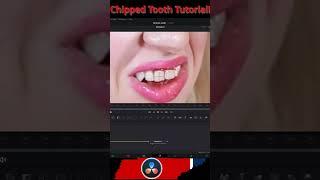 Davinci Resolve Chipped tooth Tutorial #igormihic #abigailhitt #mostarlive #davinciresolve