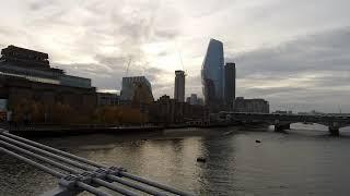 London. Millenium Bridge