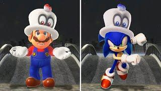 Super Mario Odyssey VS Super Sonic Odyssey (Comparison)