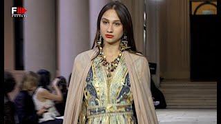 ZINEB JOUNDY Oriental Fashion Show Spring 2022 Milan Fashion Week - Fashion Channel
