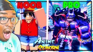 Going from Noob To Pro In Anime Reborn