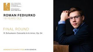 Roman Fediurko. Final Round. HOROWITZ COMPETITION KYIV-GENEVA 2023.