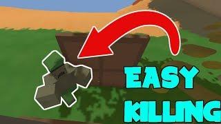 EASIEST WAY TO KILL A MEGA ZOMBIE!!!!