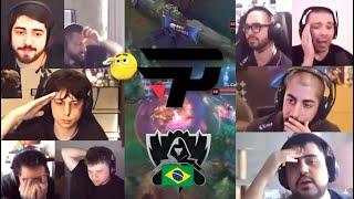 STREAMERS REAGEM a ELIMINAÇÃO da Pain Gaming do Mundial 2024