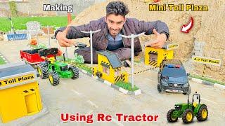 Making mini toll plaza for Rc vehicles ll Rc cars and Tractors mini city -@Aakash946