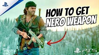 [ DAYS GONE ]  HOW TO Unlock Nero Soldier Swat10 SECRET WEAPON!