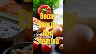 Nutrients You Need To Boost Energy And Stamina #shorts #healthtips