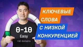 Как найти ключевые слова с низкой конкуренцией для SEO