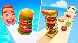 Sandwich Runner Stack Bread | Sandwich Runner - All Level Gameplay Android,iOS - NEW APK UPDATE