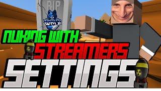 Krunker nuking with every streamers settings #11 Frostywolf