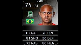 FIFA 14 IF ARI 74 Player Review & In Game Stats Ultimate Team