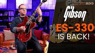 The Gibson USA ES-330 Hollowbody Returns! Watch the Specs & Demo Video with The Music Zoo now!