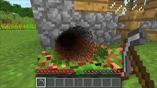 Minecraft DON'T ENTER VILLAGE UNDERGROUND CAVE BUNKER MOD / DANGEROUS ITEMS !! Minecraft Mods