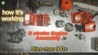 Oleo mac 941 overhaul  #chainsaw