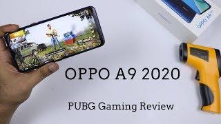 OPPO A9 2020 - PUBG Gaming Review, Game Space, Benchmark Scores, Heating and Battery Test ️