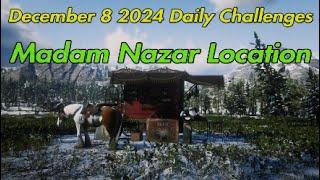 Red Dead Online Daily Challenges Madam Nazar Location December 8 2024 #rdr2 #reddead2online #rdo