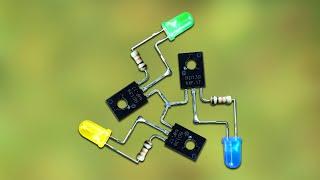 How To make 3 Channel LED Flasher Circuit || DC 12v