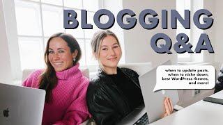 Answering YOUR Blogging Questions | Blogging Q&A | By Sophia Lee Blogging