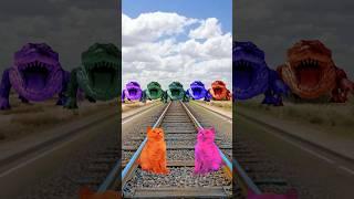 Crocodile 2 cat attack car ak firing & safe funny magic vfx video #shorts​