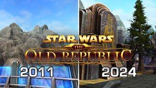 Old VS New Tython and Hoth Graphics in SWTOR 2024